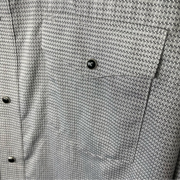 Wrangler Silver Edition Snap Shirt Grey medium - Picture 6 of 12
